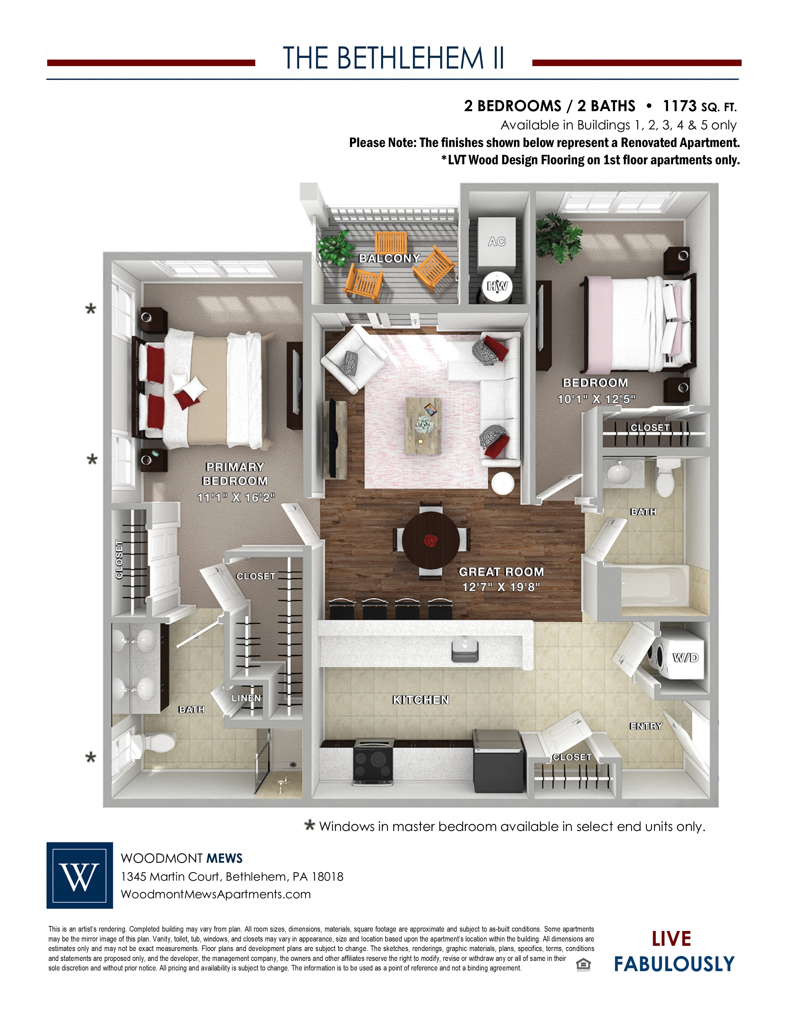 1345 Martin Court 1-2 Beds Apartment for Rent - Photo Gallery 23